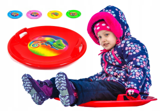 Sánky - Fast Veľký posuvná doska jablko farby 60cm