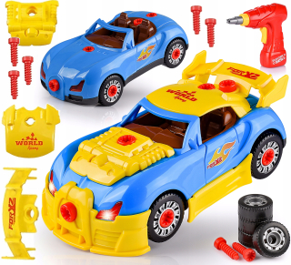 Auto Bugatti auta odskrutkovať vŕtačku