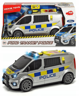 Policajné auto Dickie polícia Ford Transit