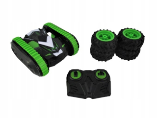 Diaľkovo ovládané auto 2W1 RC Stunde Duo Racer