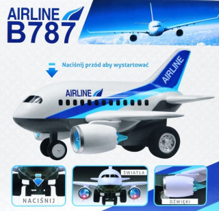 Lietadiel Boeing so zvukmi 5911