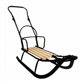 Sánky - Sled 2 Podpora Kubuś a posunovač black