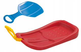Sánky - Sled diapozitívov Fast Bláznivý Run Red + ZADARMO