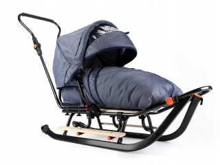 Sánky - Sledy pre dieťa Theogiego Wool Muff + LED