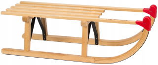 Sánky - Drevené sane Durable Davos Niejdam 80cm