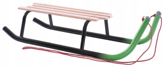 Sánky - Metal sane Kimet Super Sport Black Green