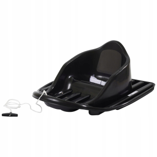 Sánky - Sane STIGA BABY CRUISER s opierkou čierne