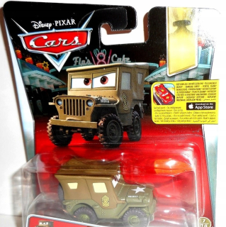 CARS AUTA - Sarge - Jeep autá Kamasz z Springs Satereder