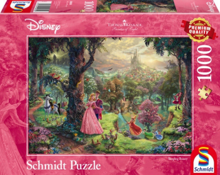 Schmidt Puzzle 1000 Kinkade Disney Šípková Ruženka