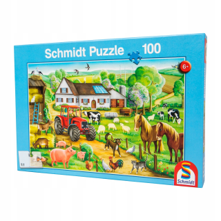 Schmidt šťastný farma puzzle