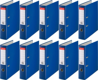 Binder esselte A4 75 mm modré x 10 kusov