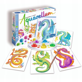 SentoSphere: Aquarellum DRAGONS SET ART 693