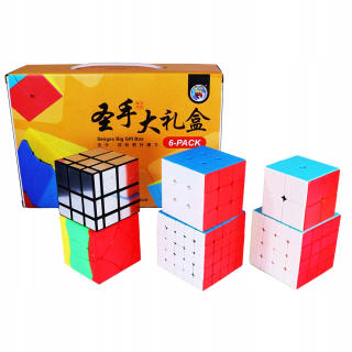 Shengshi set 6 kociek Mixed Color