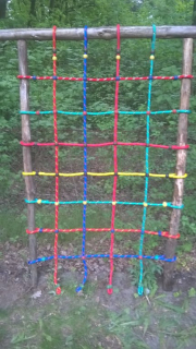 Detské ihrisko - Lanová sieť na lezecké ihrisko 1,25 x 2 m 14