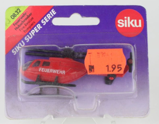 Siku- Super Serie Feuerwehr, Red Helicopter