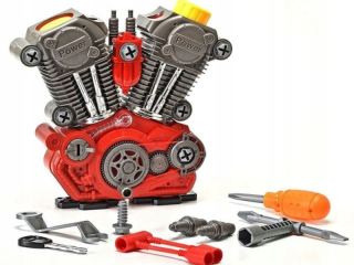 Motor pre mladého konštruktéra mechanika