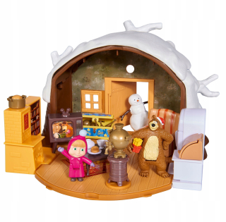 Simba Máša a Winter Bear Bear Cottage