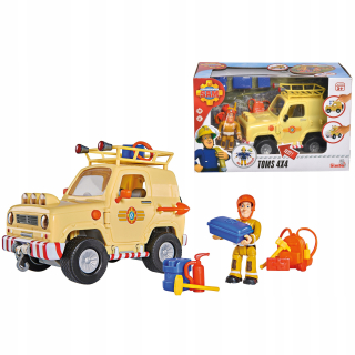 Simba Jeep Záchranný Fireman Sam Sam figúrka +