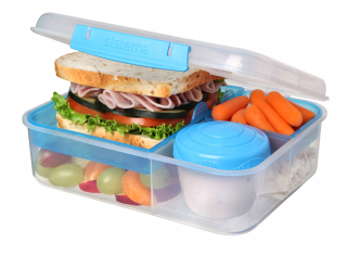 SISTEMA LunchBox Bento 5 Komory to-go 1650ml Blue