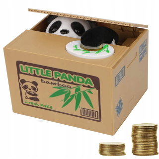 Detská pokladnička - Interaktívna prasiatka banka panda darček pre deti