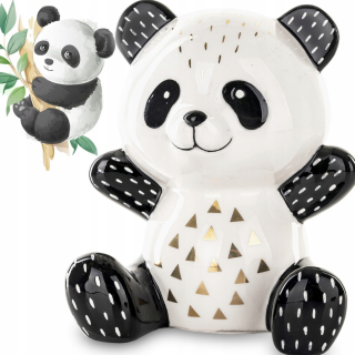 Detská pokladnička - Piggy Bank Teddy Bear panda veľký darček pre deti