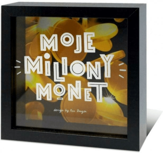 Detská pokladnička - Piggy Bank Moje milióny mincí