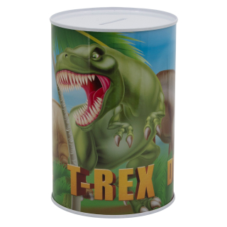 Detská pokladnička - Big Piggy Bank Veľký xl kovový dinosaurus
