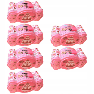 Detská pokladnička - Kovová prasiatka banka Piggy Bank s boxovými mincami