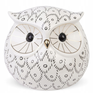 Detská pokladnička - Piggy Bank W115a Owl Ibis Peniaze Gift