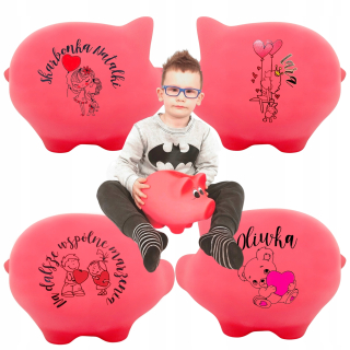 Detská pokladnička - Big Piggy Bank pre dievča veľké