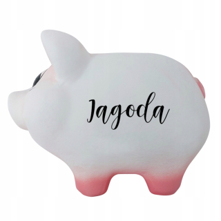 Pokladnička pre deti - Piggy banka s názvom keramického ošípaného na rozdelenie