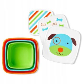 Skip Hop raňajkový box 3 škatule na psie jedlo