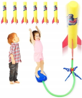 Skočiť raketové launchs pre deti letné hračky
