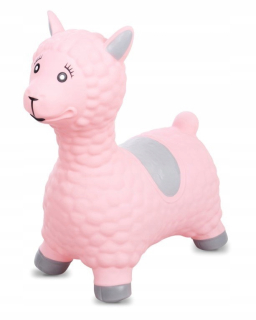 Rubber lama jumper - ružová