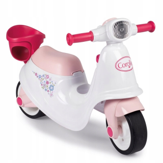 Scooter bielo-ružové Corolle Ride On Smoby