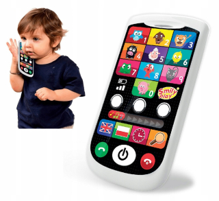 Smily vzdelávacieho smartphonu telefón pre deti EN / EN