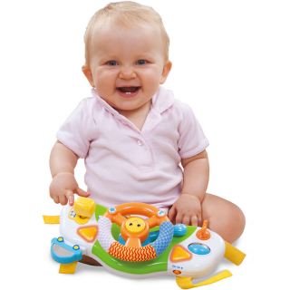 Smily Interaktívny volant pre detské postieľky kočíka