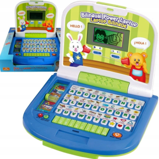 Smily VZDELÁVACÍ LAPTOP Dvojjazyčné PL-ANG DETI