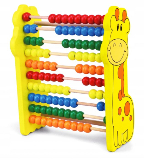 Smily Play Drevená vzdelávacie Očarujúce žirafa