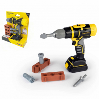 Smoby Stanley Jr. - Mechanická vŕtačka - skrutkovač