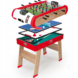 Smoby stolný tenis biliard 4v1 hokej stolný futbal
