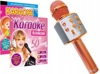 Mikrofón pevný bezdrôtový karaoke iceberry