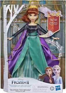 Frozen Elsa - Spev bábika Anna Frozen 2 Land of Ice batérií