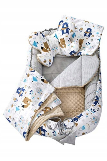 Hniezdo pre bábätko - Spoom for Babies Cocoon 90x50cm Cotton Insert