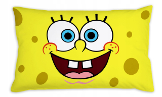 Detský vankúš - Spongebob fotografický vankúš darček pre dieťa