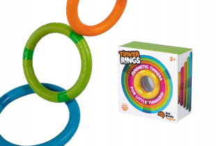Stavebnica - Chytré magnetické kruhy Tinker Rings Science Edu