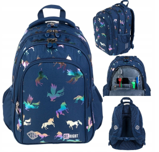 Školský batoh - St.right School Batoh 4-KoM School Bag