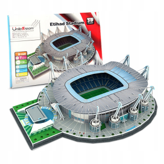 Futbalový štadión etihad štadión 3d puzzle