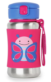 Oceľová fľaša Butterfly ZOO 350ml Skip Hop