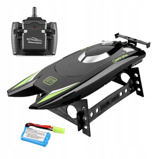 Loď RC BOAT - BLACK 1 BATTERY